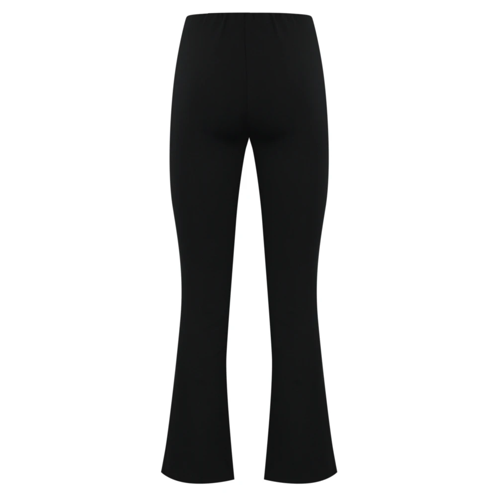 Liviana Conti Zwarte Techno Soft Broek Black Dames