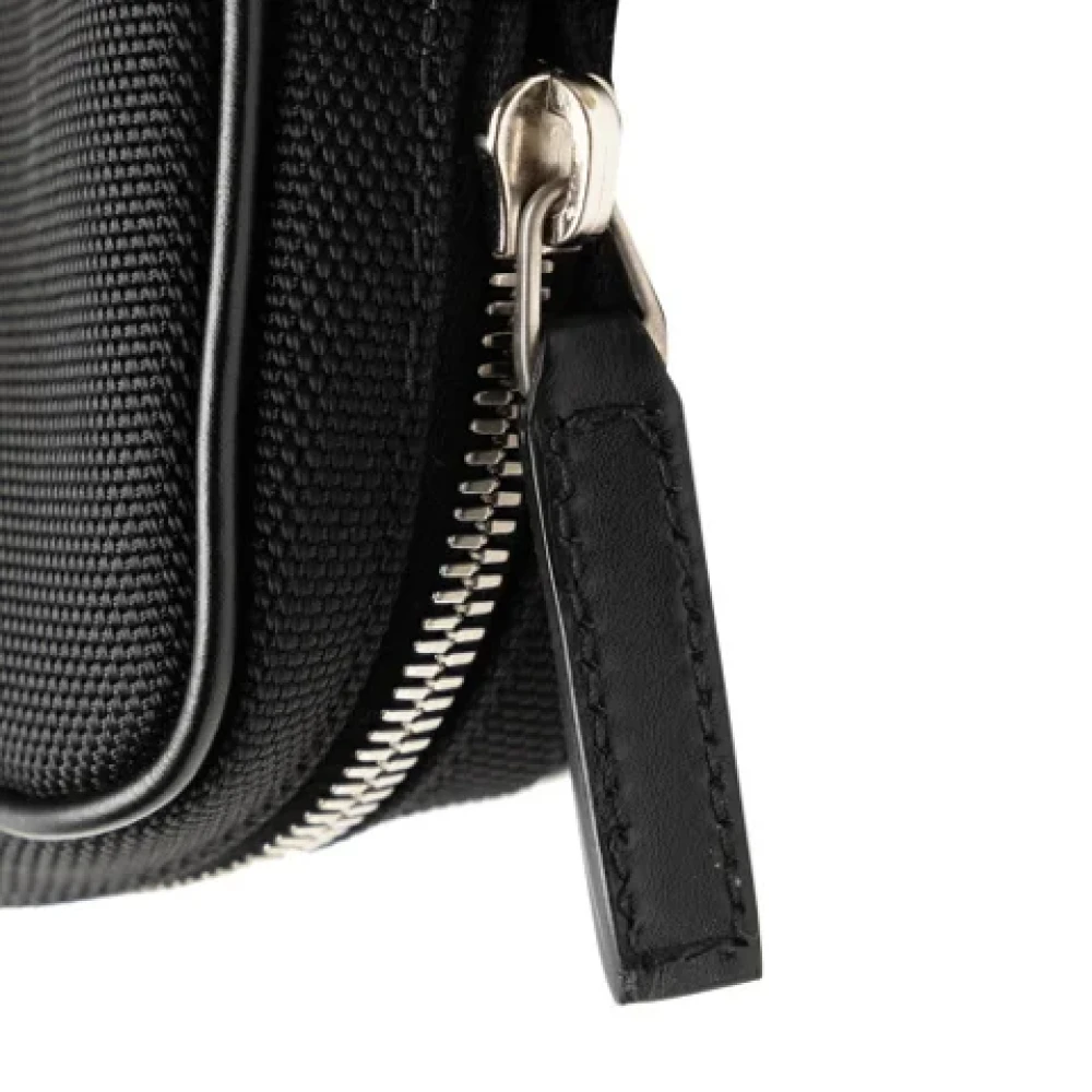 Gucci Vintage Pre-owned Canvas crossbody-bags Black Dames