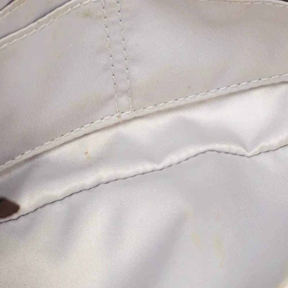 Coach Pre-owned Leather shoulder-bags Beige Dames