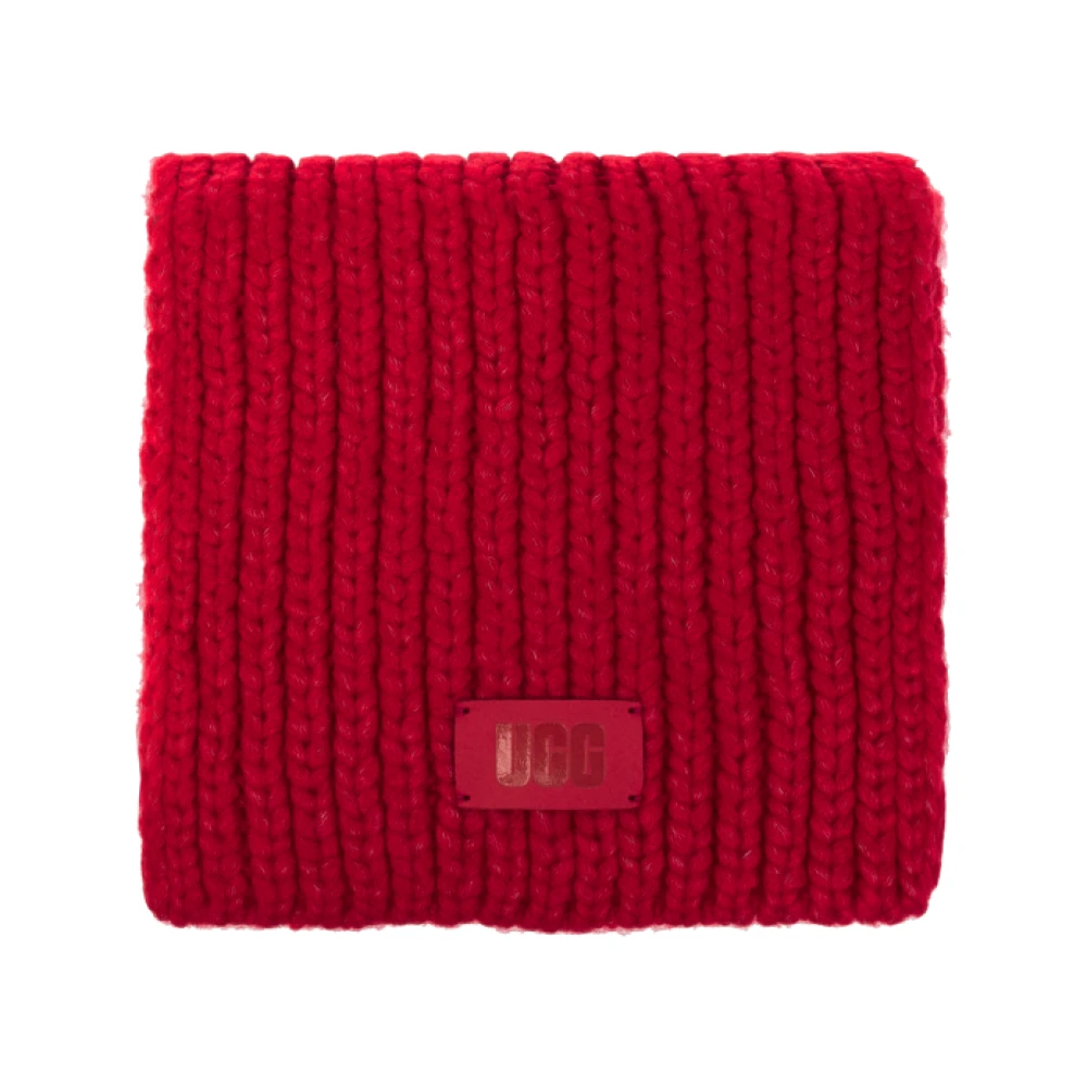 UGG Halsduk med logopatch Pink, Unisex