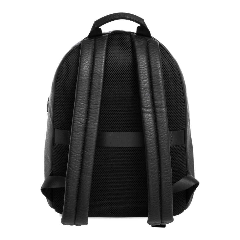 Armani Exchange Stijlvolle Rugzak met Rits Black Heren