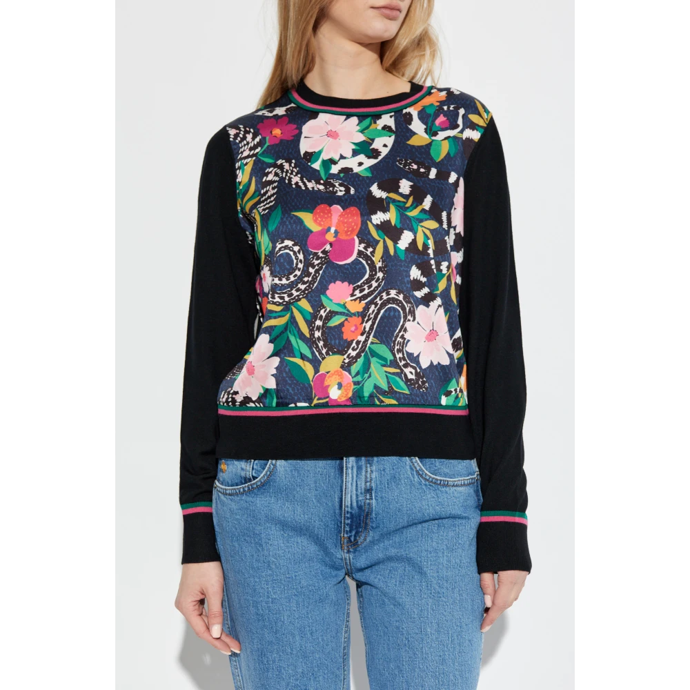 Kate Spade Trui met gecombineerde materialen Multicolor Dames
