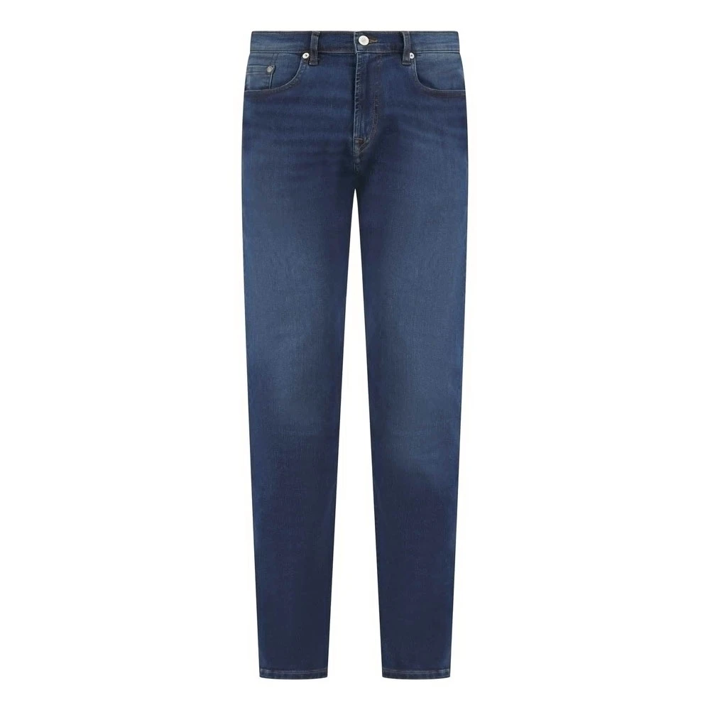 PS By Paul Smith Tapered Fit Jeans in Zwart Blue Heren