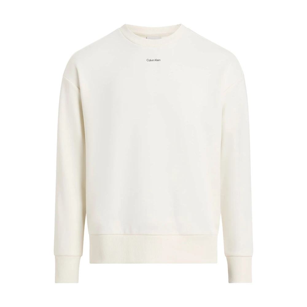 Calvin Klein Nano Logo Sweatshirt Beige Heren