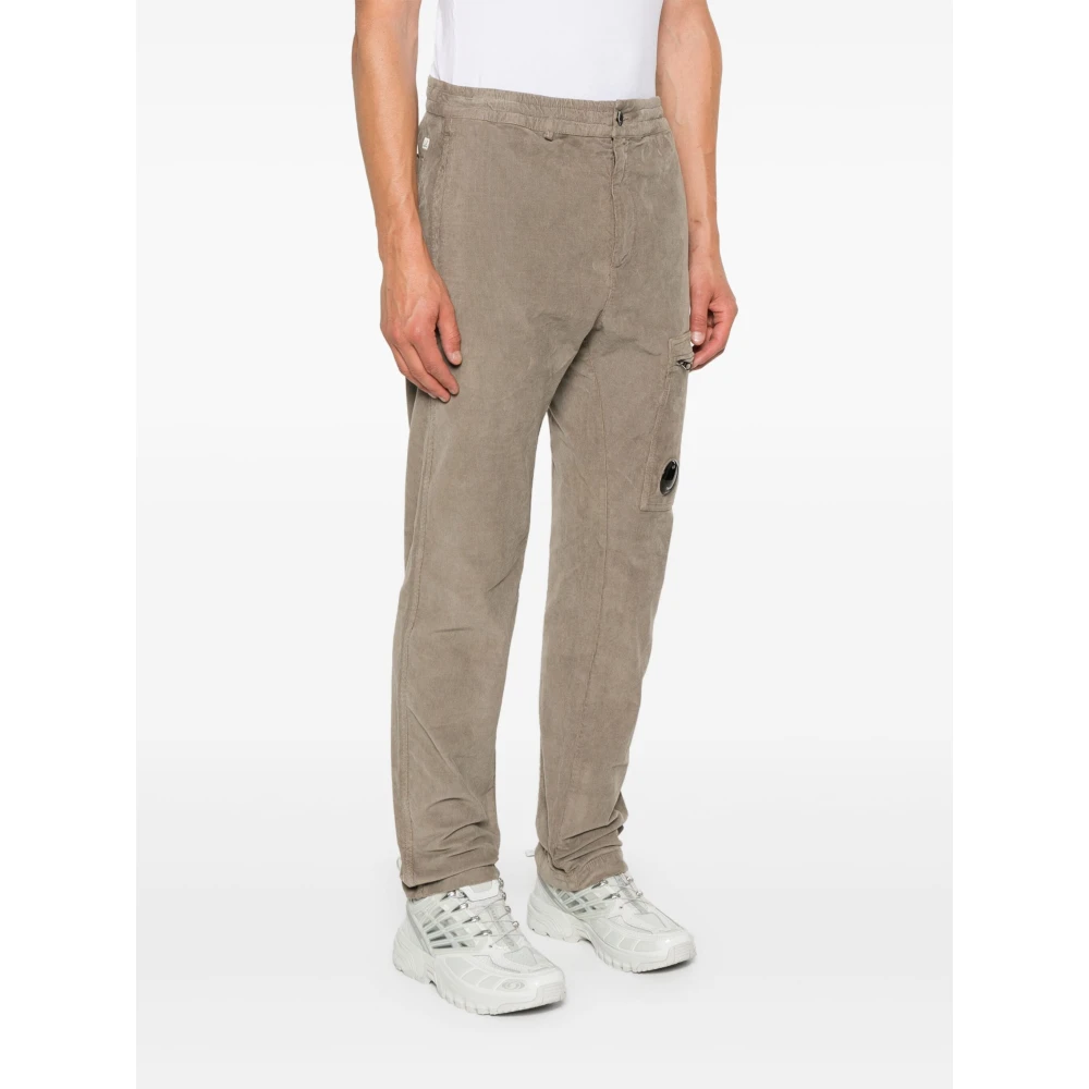 C.P. Company Bruine Cargo Elastische Taille Broek Brown Heren