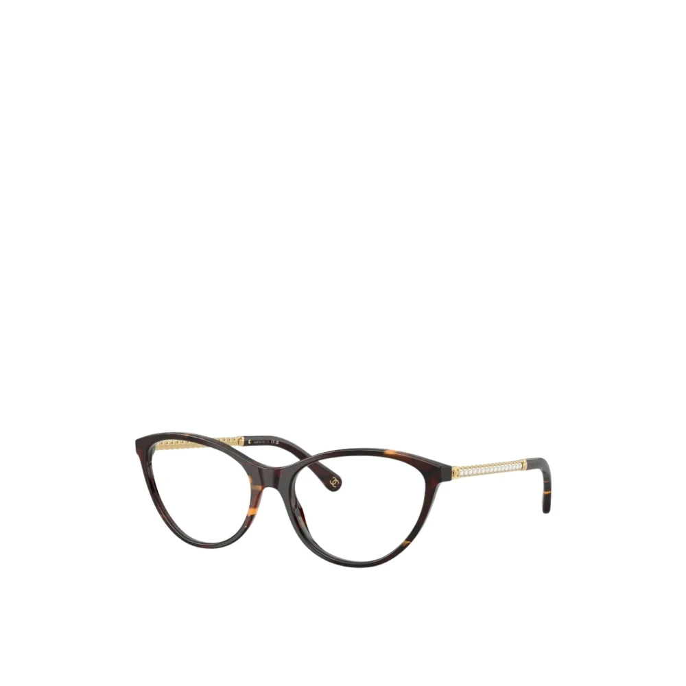 Chanel Women's Brown Eyeglasses - Glasses - 54 Mm - Accessories