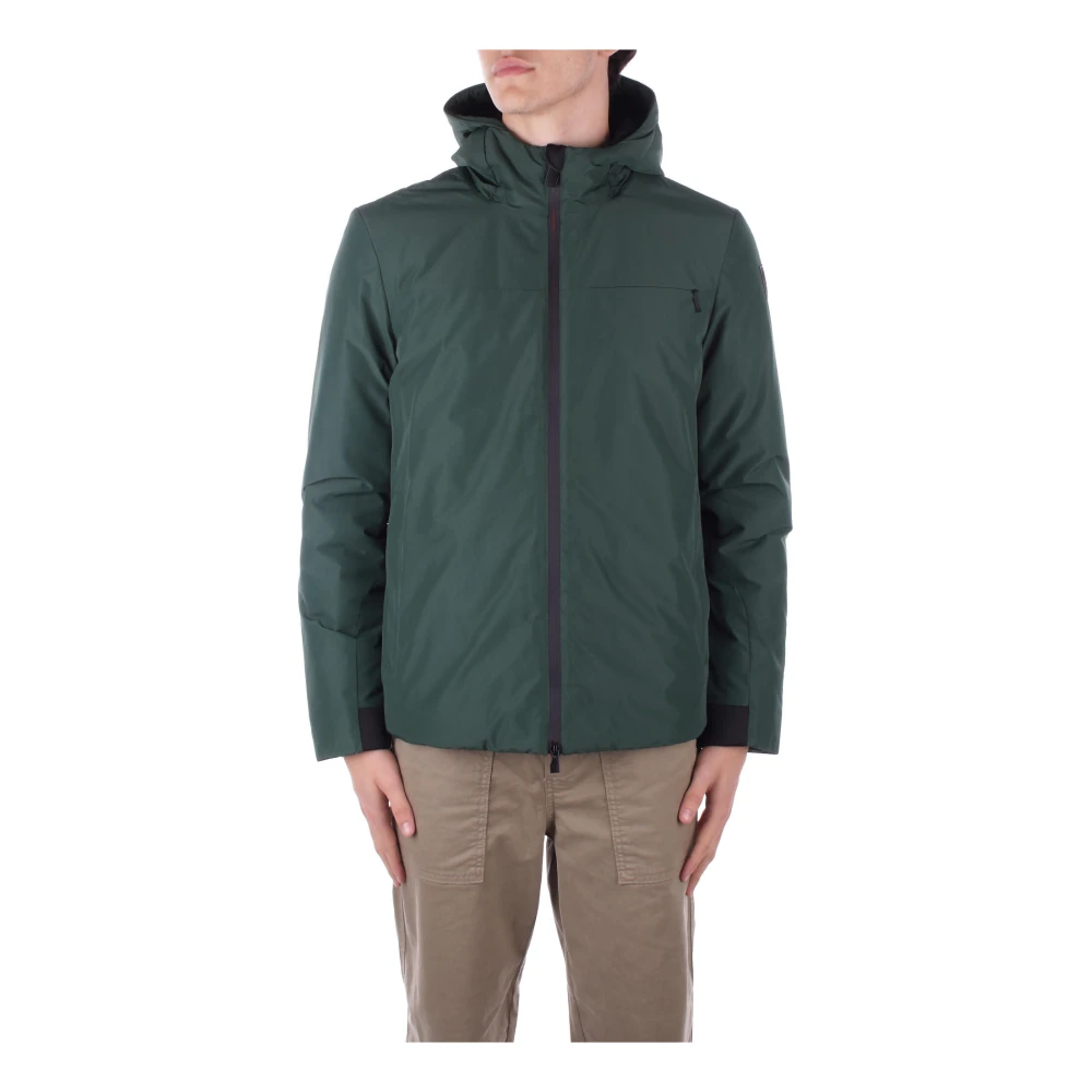 Suns Hoodie met ritssluiting zakken Green Heren