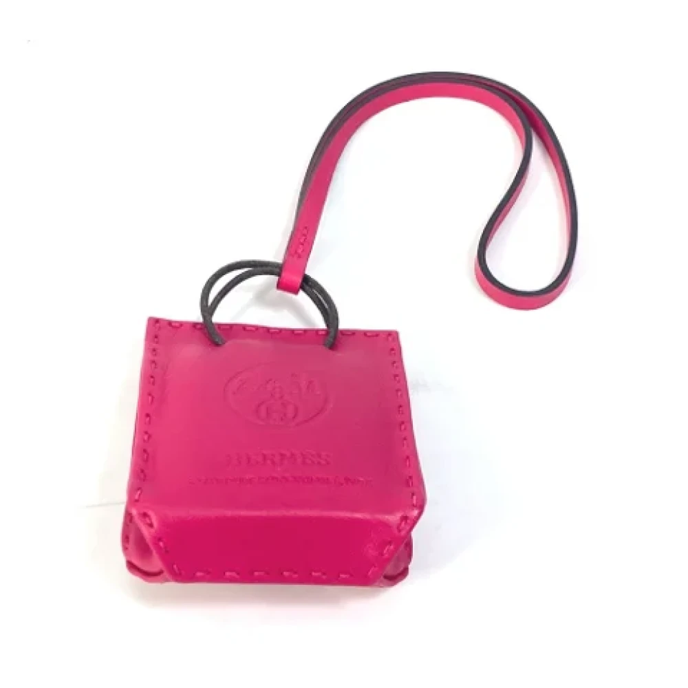 Hermès Vintage Pre-owned Leather home-office Pink Dames