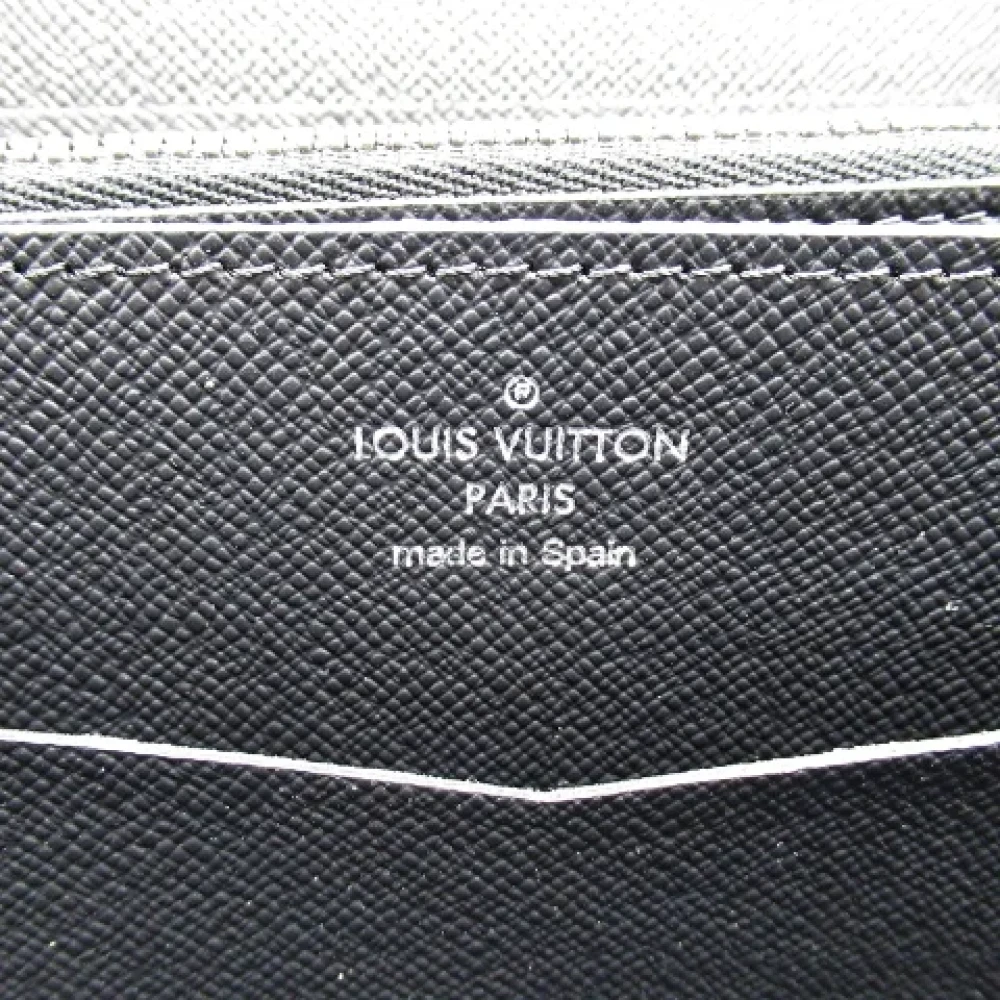 Louis Vuitton Vintage Pre-owned Leather wallets Black Dames