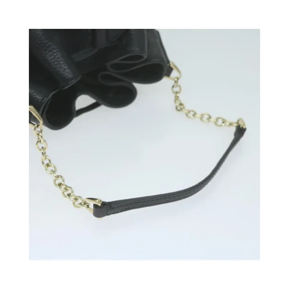Bally Pre-owned Leather shoulder-bags Black Dames