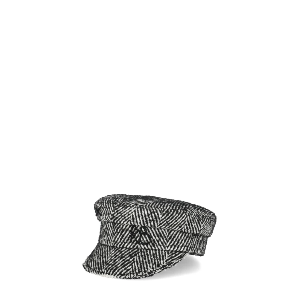 Ruslan Baginskiy Zwarte Bucket Hat met Geborduurd Logo Multicolor Dames