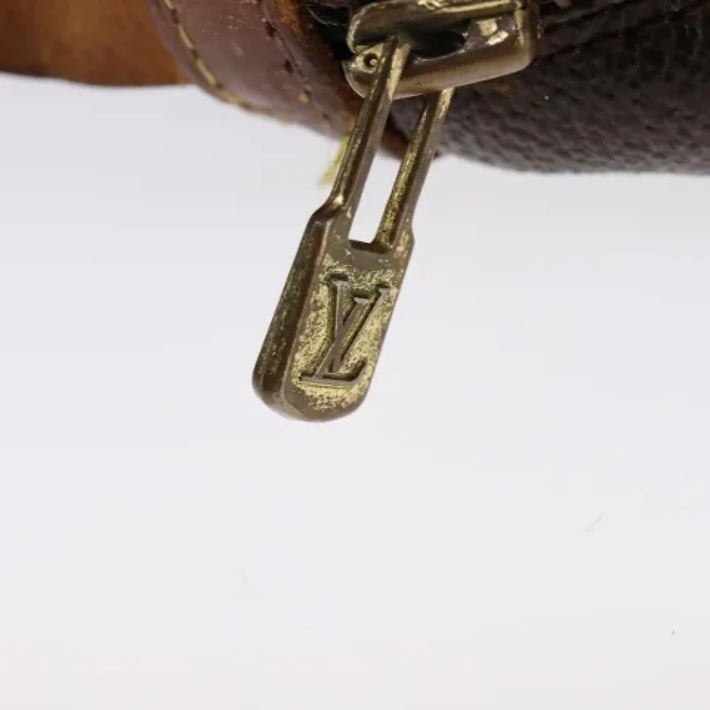 Louis Vuitton Vintage Pre-owned Canvas clutches Brown Dames