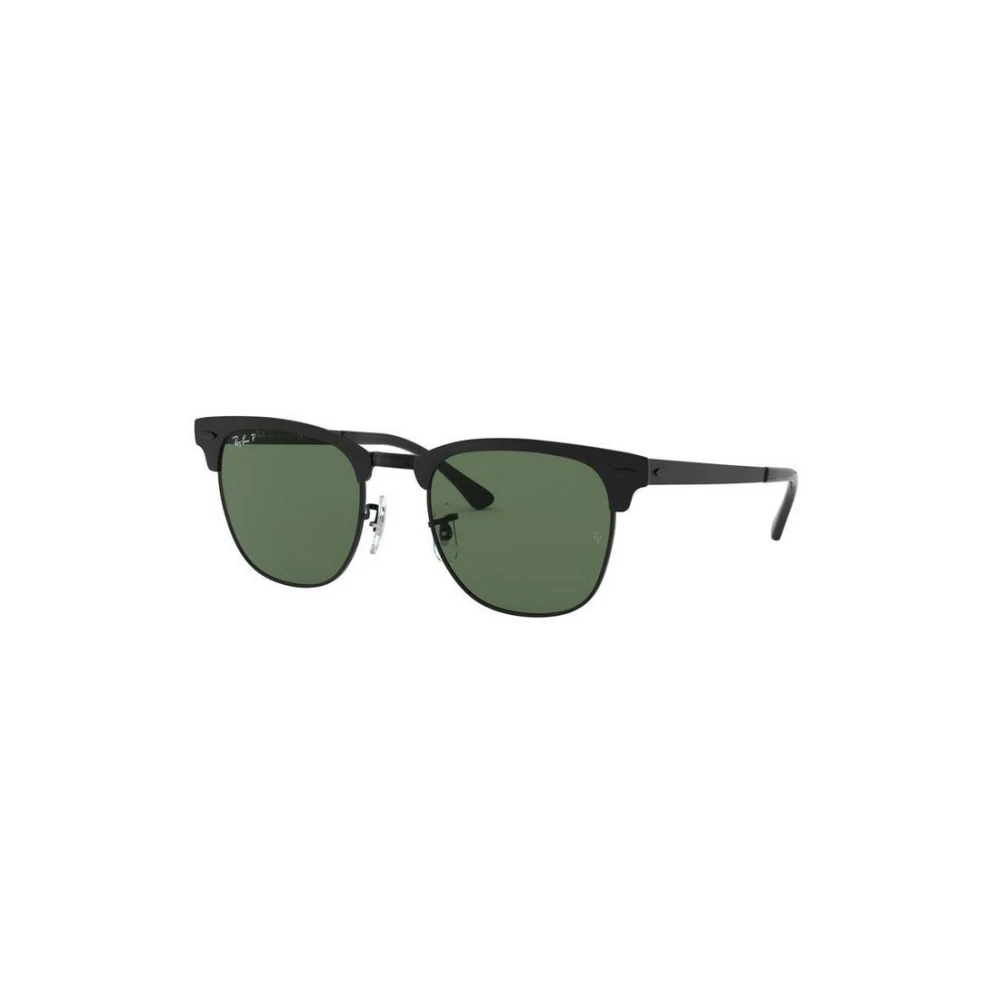 Ray-Ban Black Sunglasses, Unisex, 51 Mm, Metal Clubmaster Sunglasses