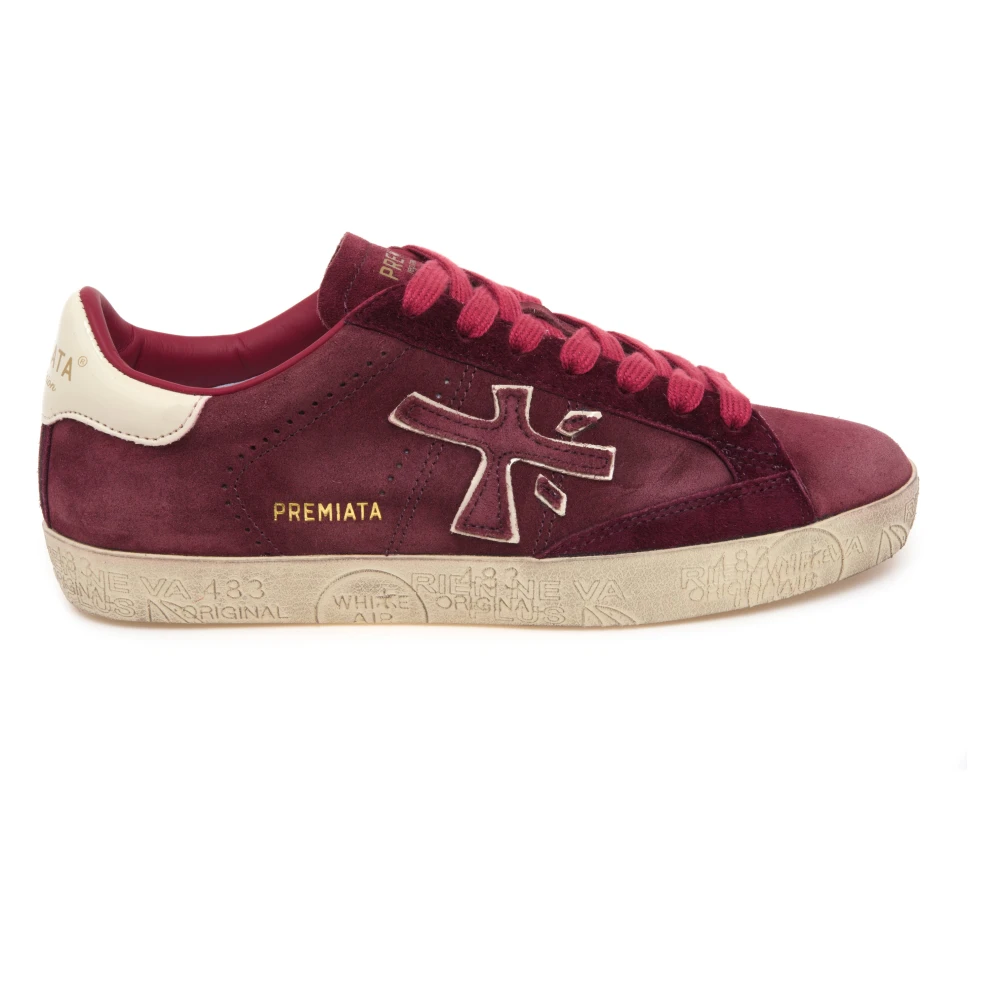 Premiata Steven Sneaker Dames Schoenen Rood