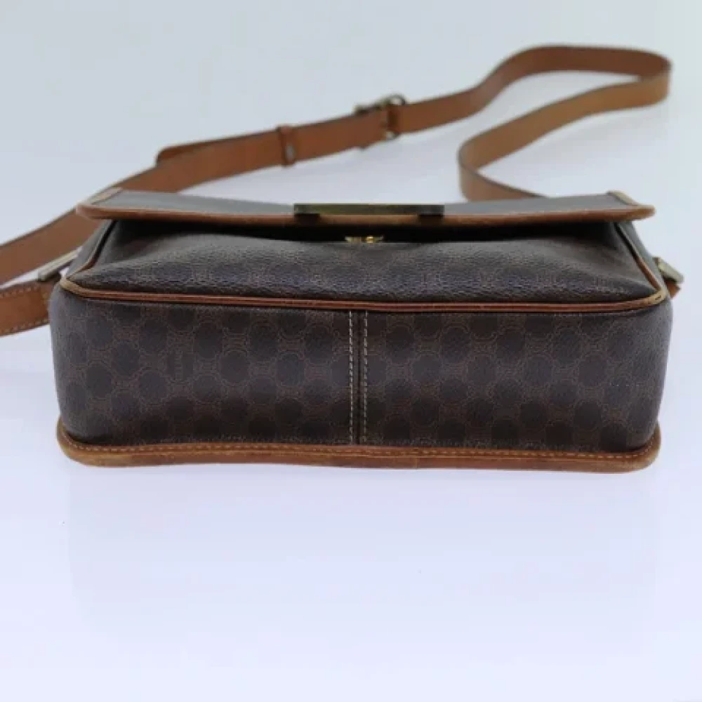 Celine Vintage Pre-owned Canvas celine-bags Brown Dames