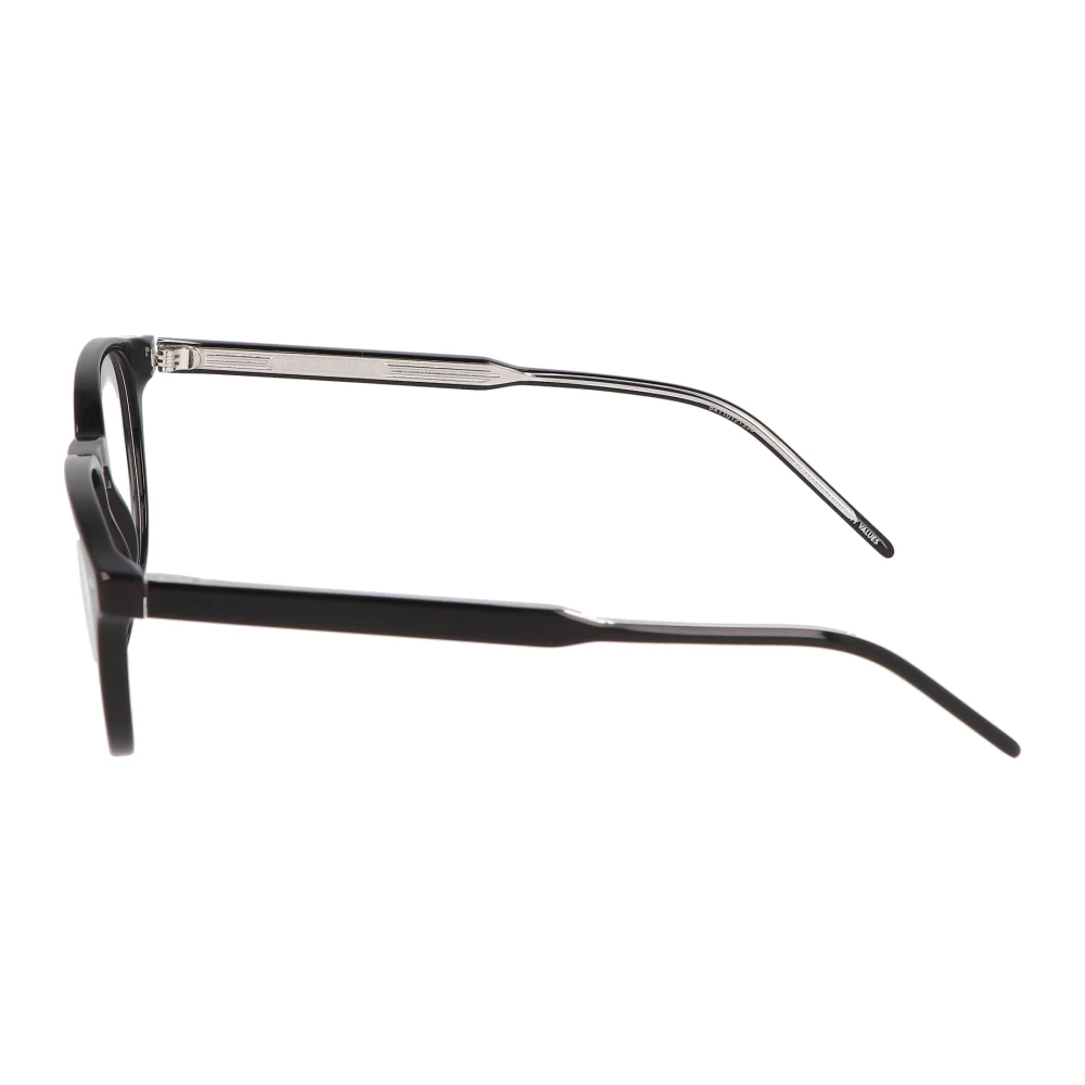 Armani Elegante ronde montuur bril Black Unisex
