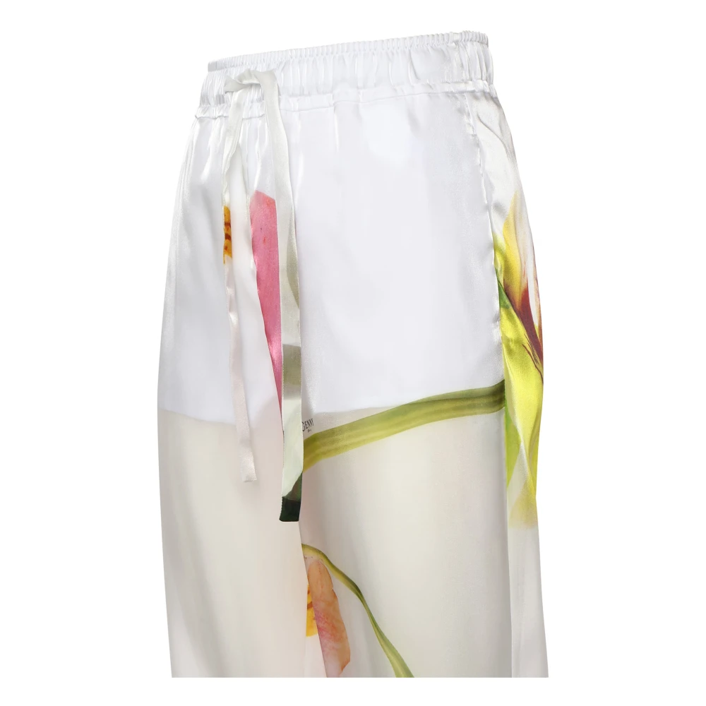 Genny Witte Broek voor Vrouwen Multicolor Dames