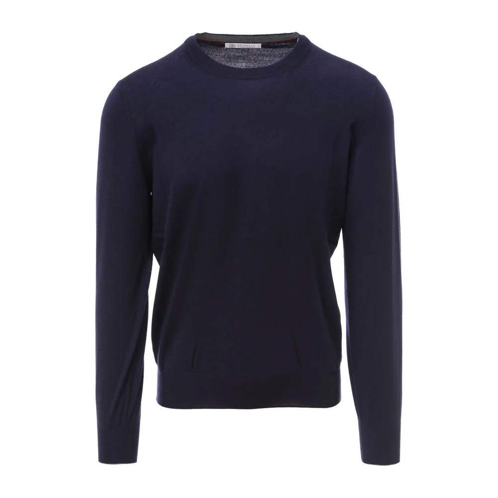 BRUNELLO CUCINELLI Warme en stijlvolle sweatshirt Blue Heren
