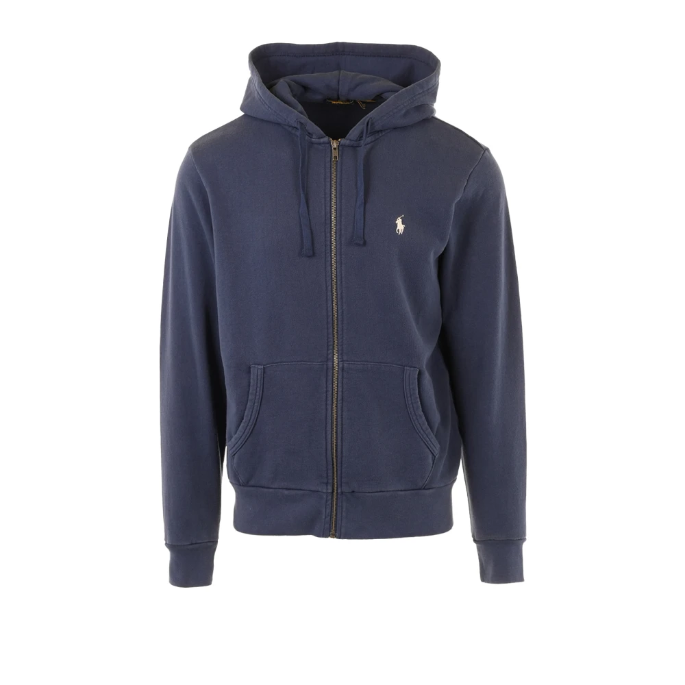 Polo Ralph Lauren Uomo Blu Felpe, S, New,