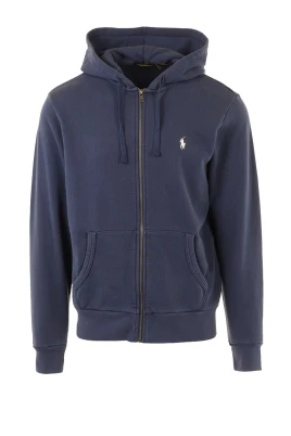 Långärmad Hoodie med Full Dragkedja