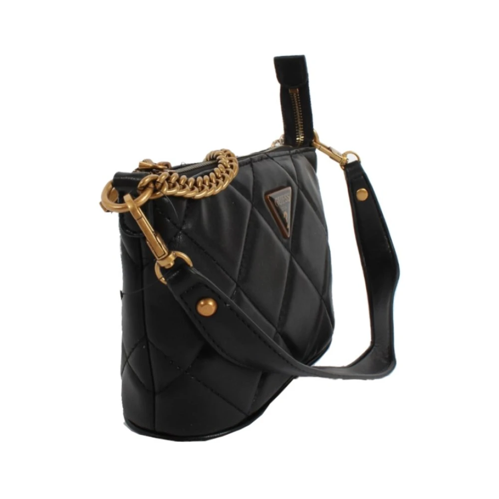 Guess Zwarte Imitatieleren Handtas Black Dames