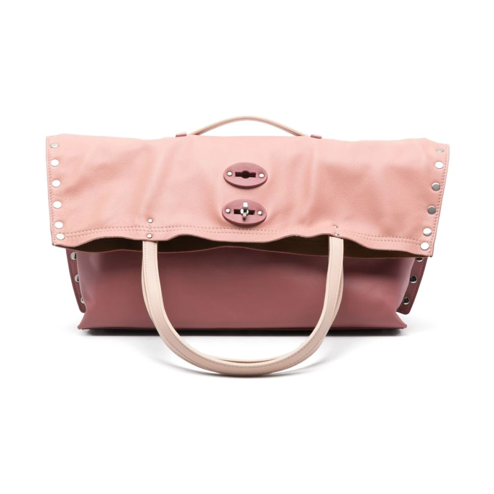 Zanellato Roze Omslag Top Handtas Pink Dames
