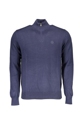 blue-half-zip-knit-sweater