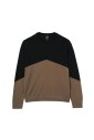 pull-classique-en-laine-noire-et-marron