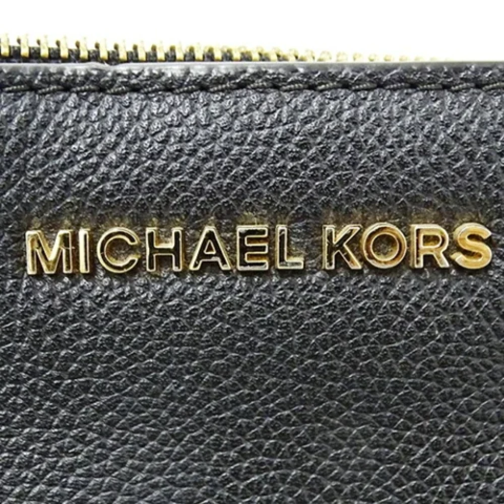 Michael Kors Pre-owned Leather shoulder-bags Black Dames