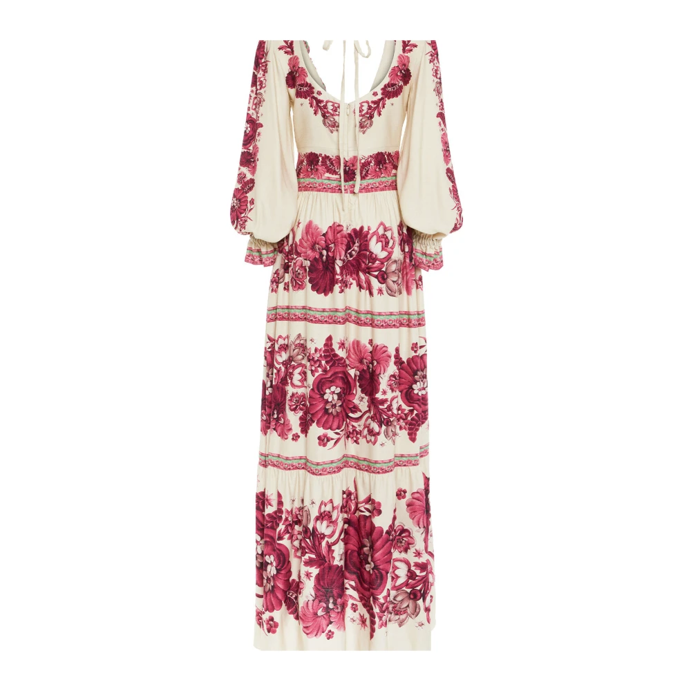 La DoubleJ Elegante Avondjurk met V-Hals Multicolor Dames