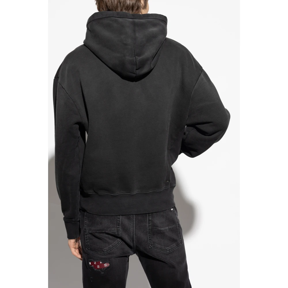 Amiri Hoodie Black Heren
