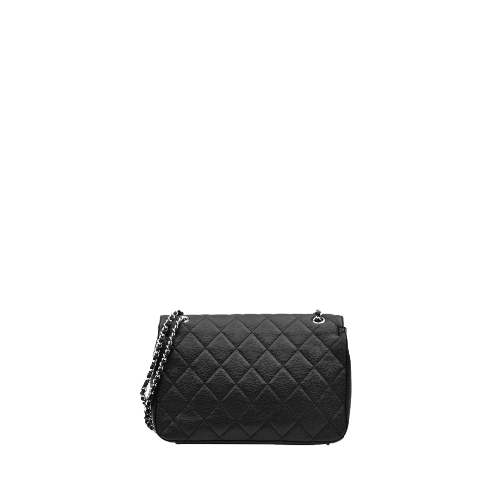 Gaëlle Paris Zwarte Schoudertas Modern Ontwerp Black Dames