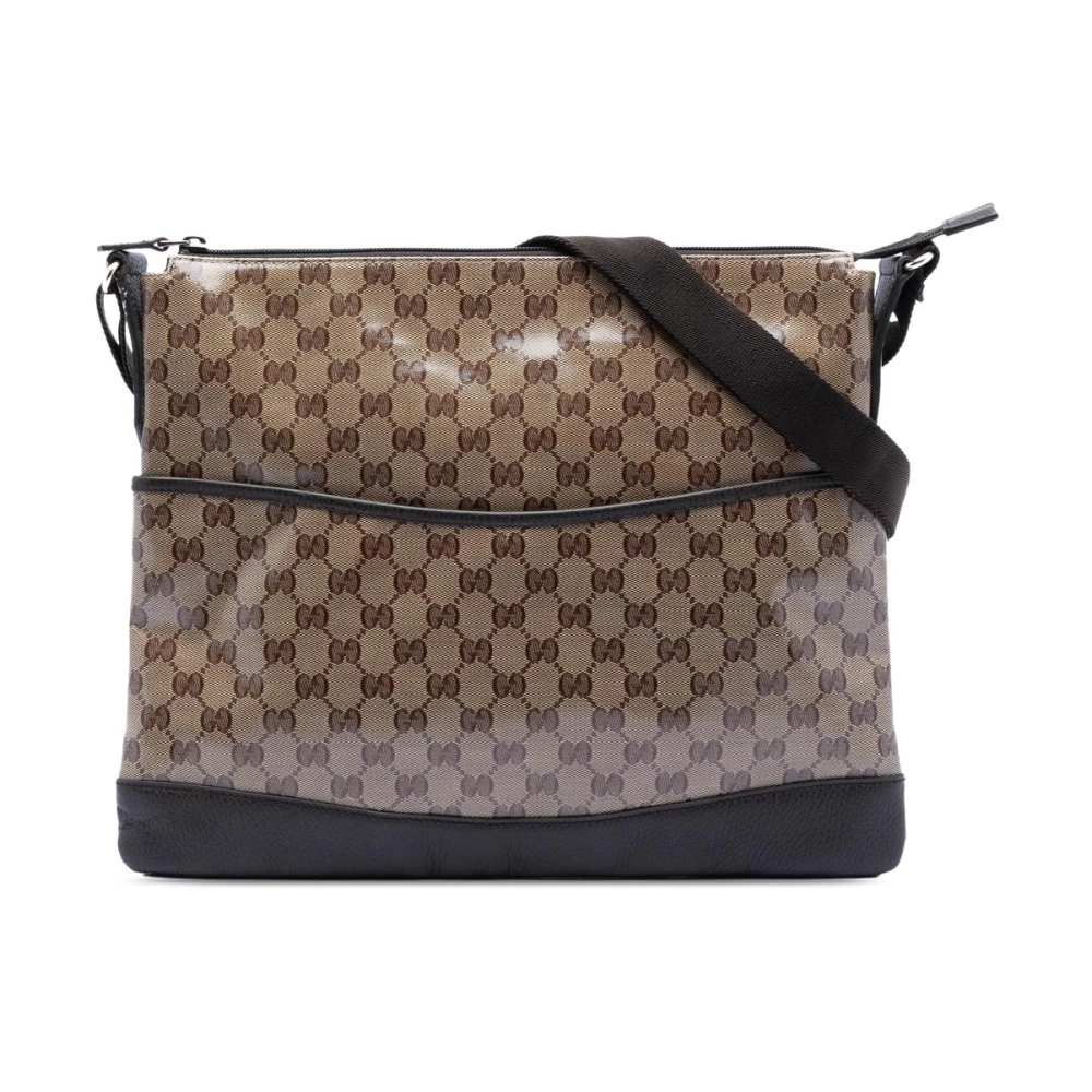 Gucci Vintage Damen Braun Pre-Owned Schultertasche
