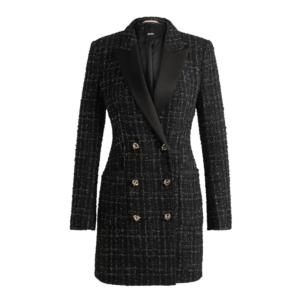 Coats > Double-Breasted Coats - - Hugo Boss - Modalova