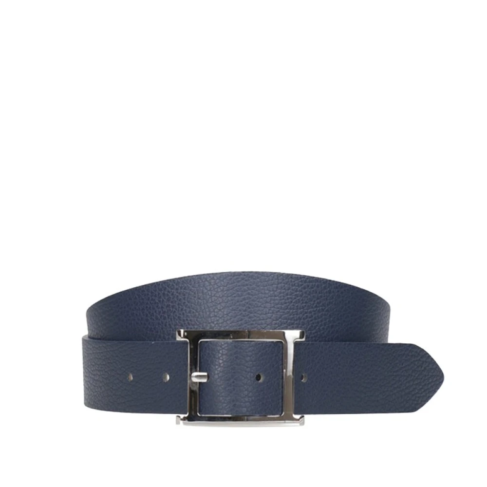 Orciani Homme Bleu Accessoires, Taille: 95 Cm Micron Double Belt