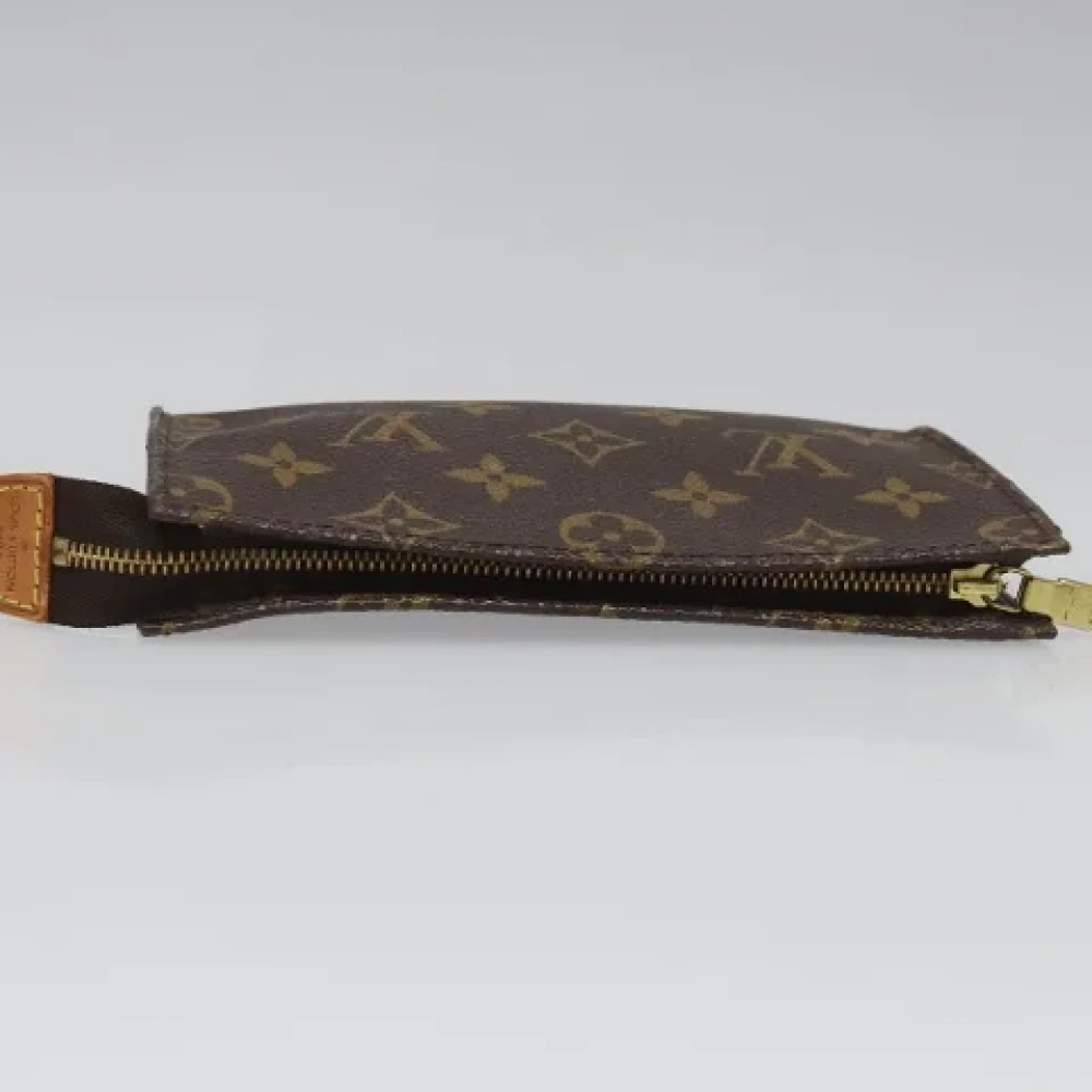 Louis Vuitton Vintage Pre-owned Canvas pouches Brown Dames