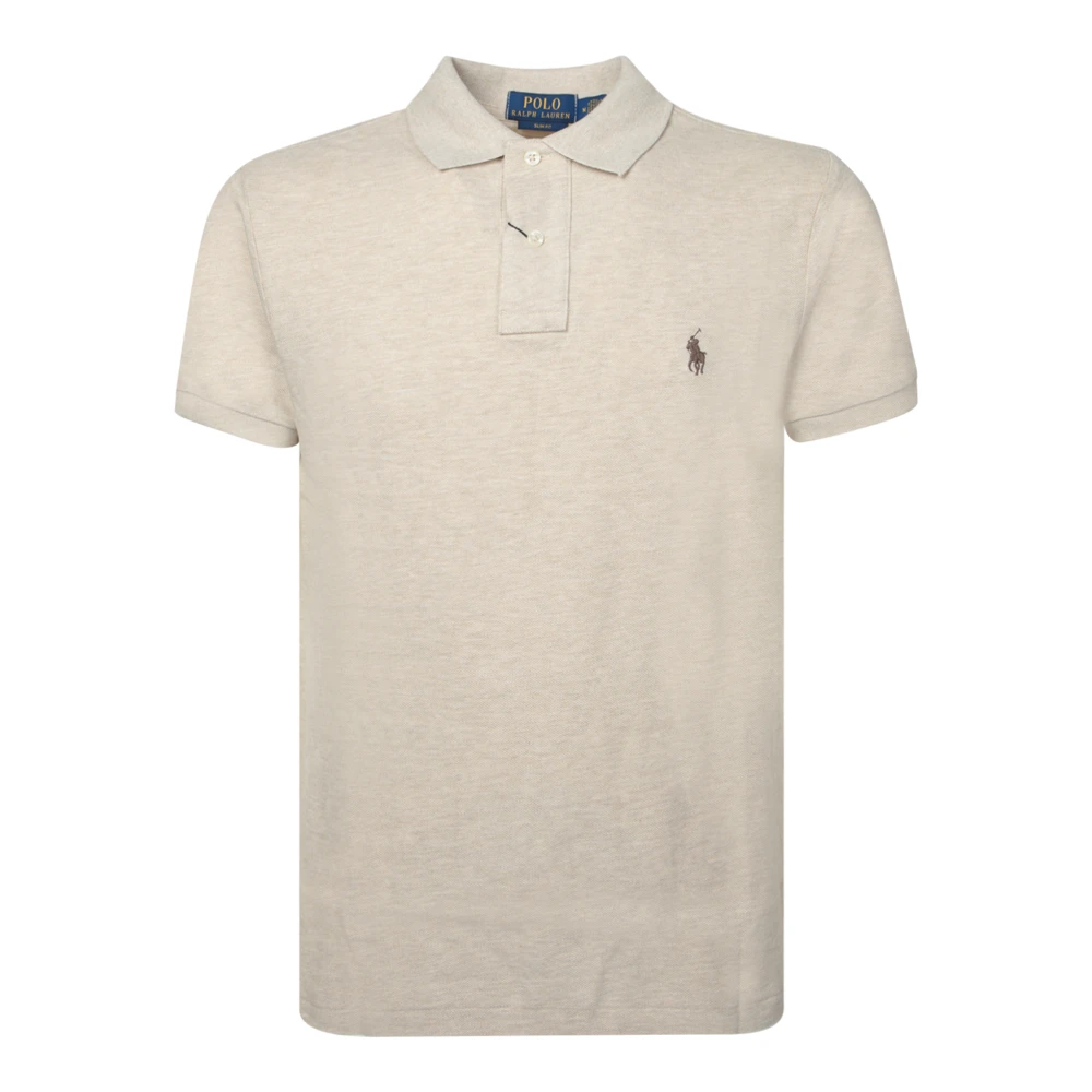 Polo Ralph Lauren Elegante Polo Shirt Beige Heren
