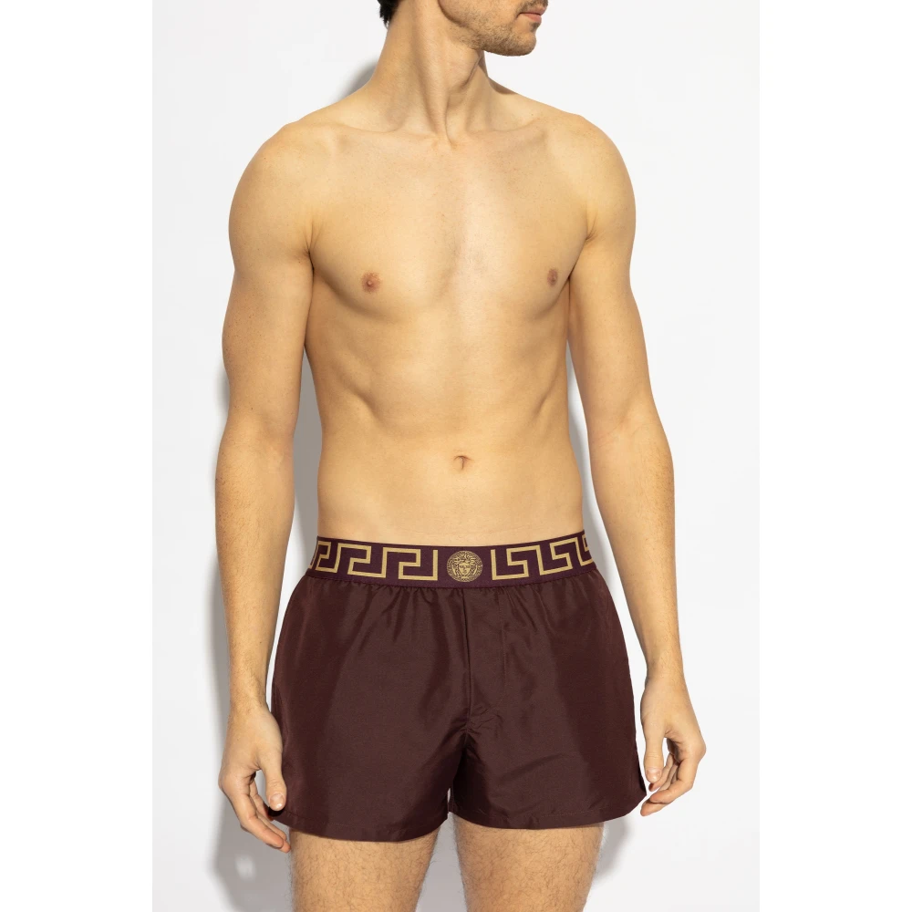 Versace Zwembroek Purple Heren