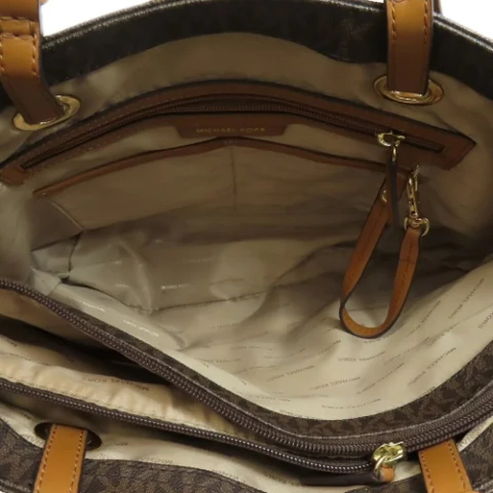 Michael Kors Pre-owned Fabric handbags Brown Dames