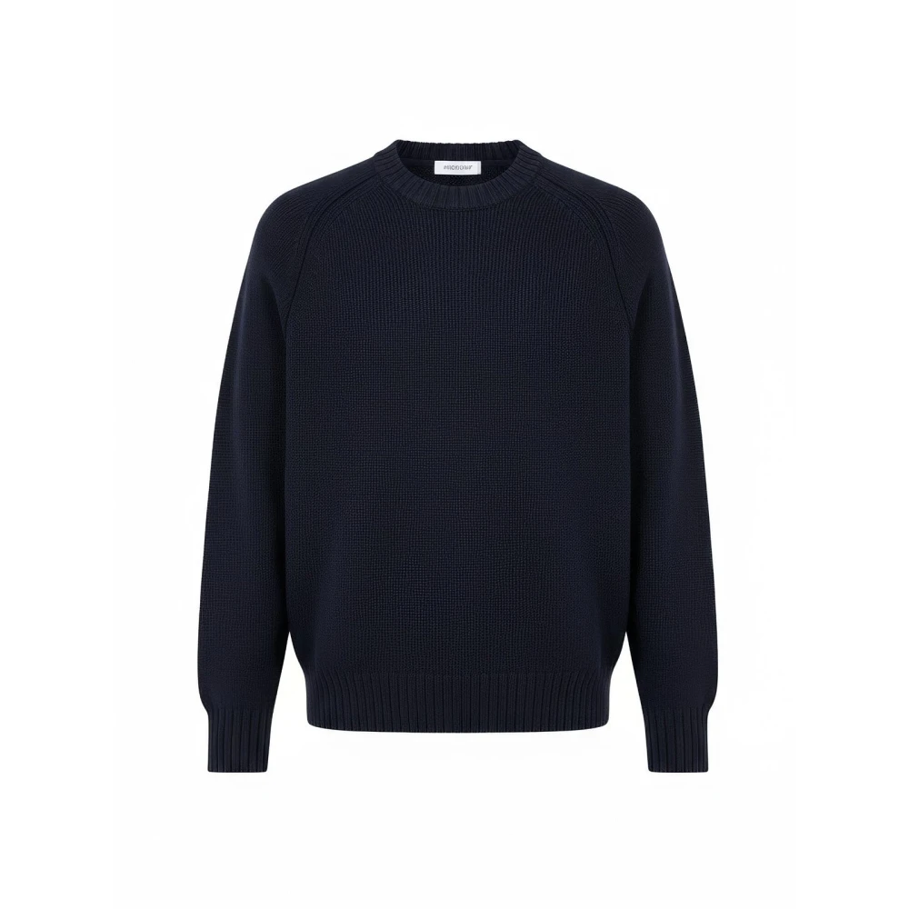 Dondup Men's Blue Round-Neck Knitwear, Xl, Maglieria E Felpe Poliestere