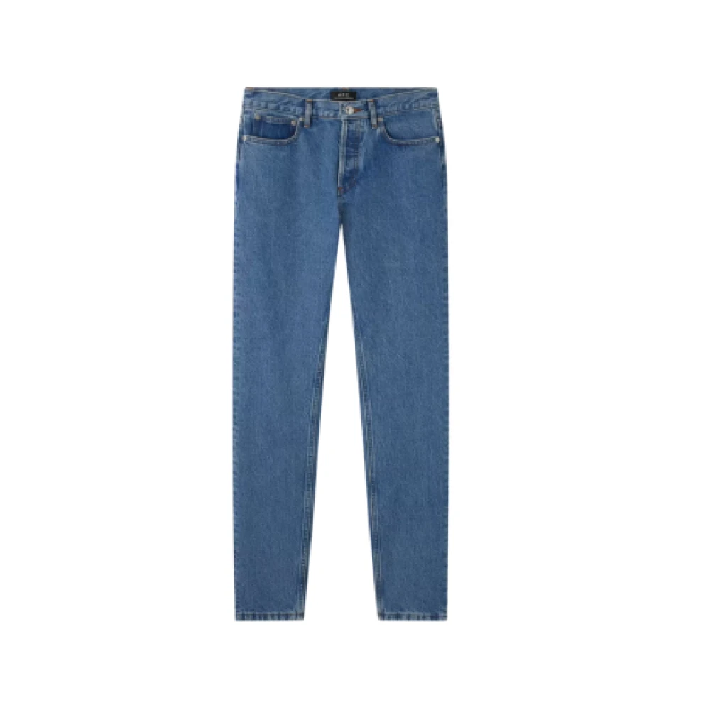 A.p.c. Japanse Denim Slim Fit Jeans Blue Heren