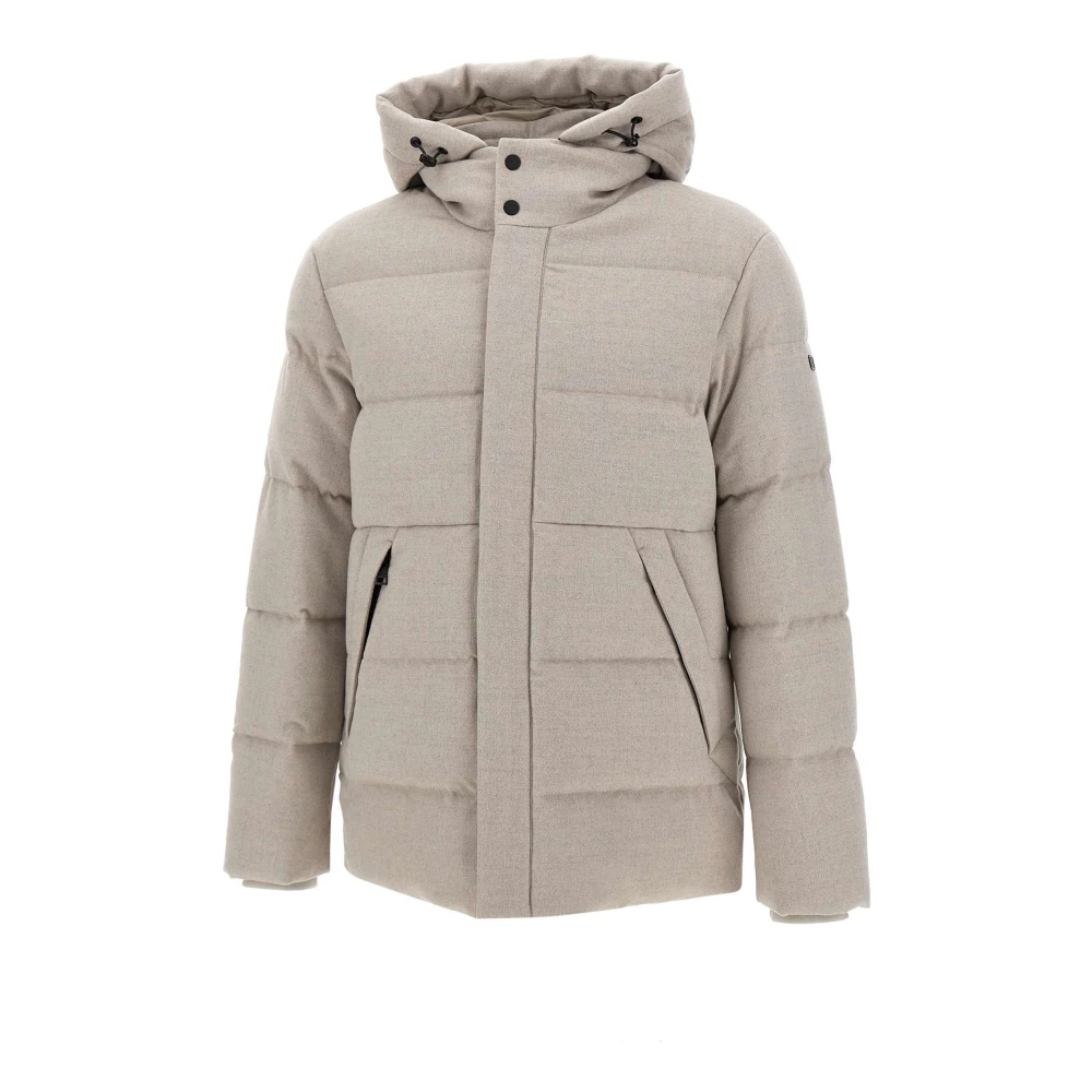 Duno Beige Jassen voor Vrouwen Beige Heren