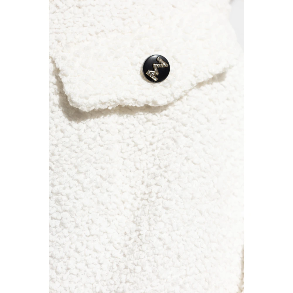 The Mannei Broek met decoratieve kleppen White Dames