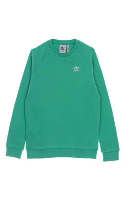 Sweatshirt med broderade logotyper