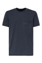 t-shirt-bleu-a-poche-a-manches-courtes