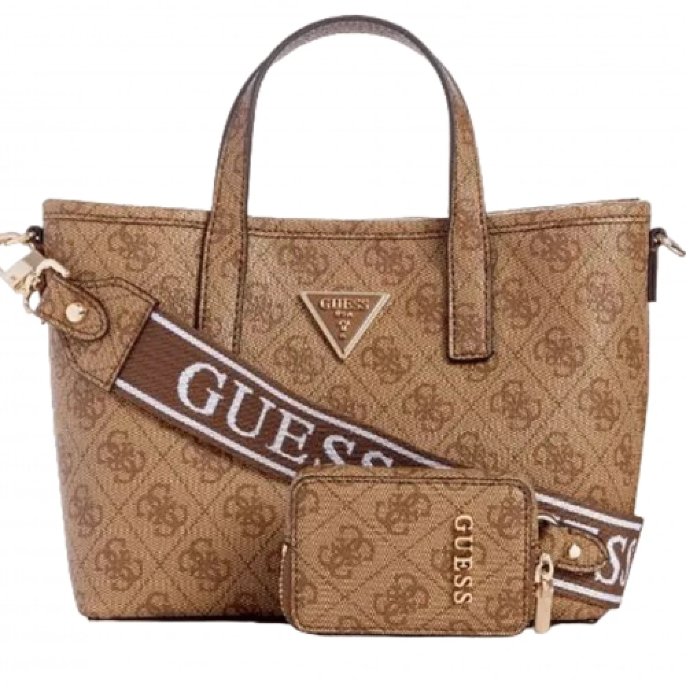 Guess Dames Schoudertas met Portemonnee Brown Dames Kledingwinkel.nl