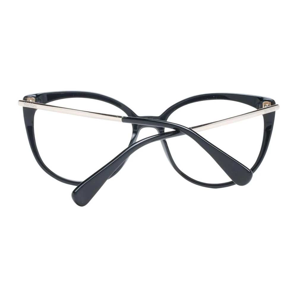 Max Mara Stijlvolle Cat Eye Optische Monturen Black Dames