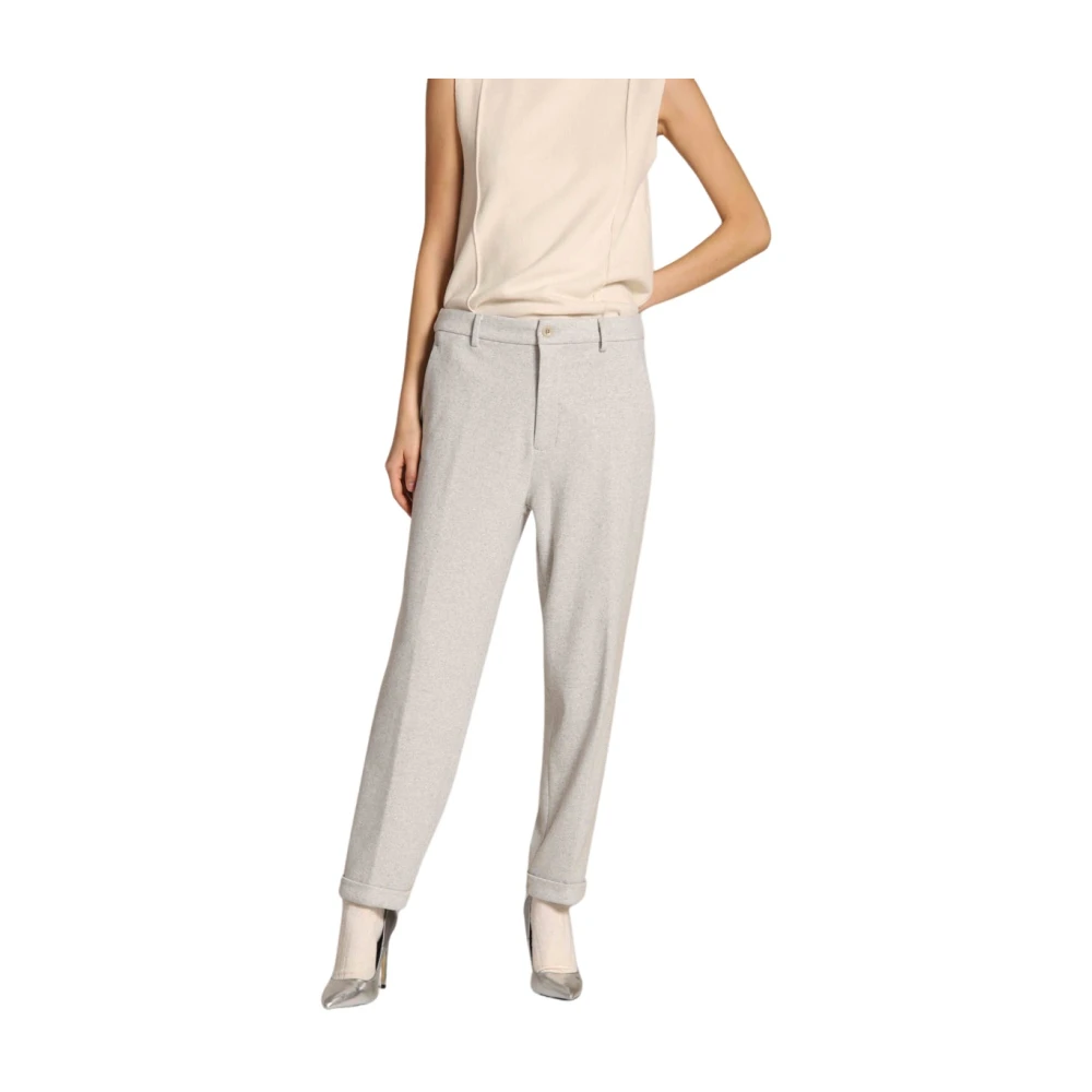 Mason's Gezellige Chino-broek voor dames in lichtgrijs Gray Dames
