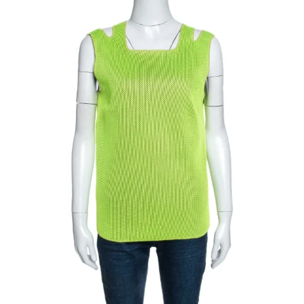 Missoni Pre-owned Mesh tops Green Dames