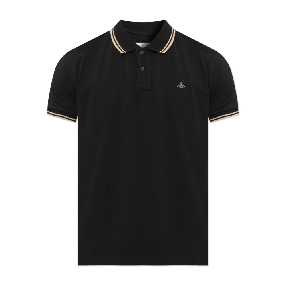 Vivienne Westwood Classic Polo Homme Tops Noir L